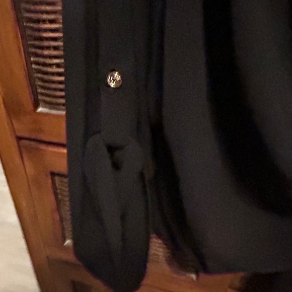 C Wonder by Christian Siriano Chiffon Shrug - Black - Picture 5 of 8